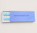 Press On Nails – Blue Ocean | Short Oval | Touch of Capital Nails
