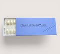 Press On Nails – White Glazed Milky White | Extra Short Almond | Touch of Capital Nails