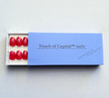 Press On Nails – Bold Red | Short Oval | Touch of Capital Nails