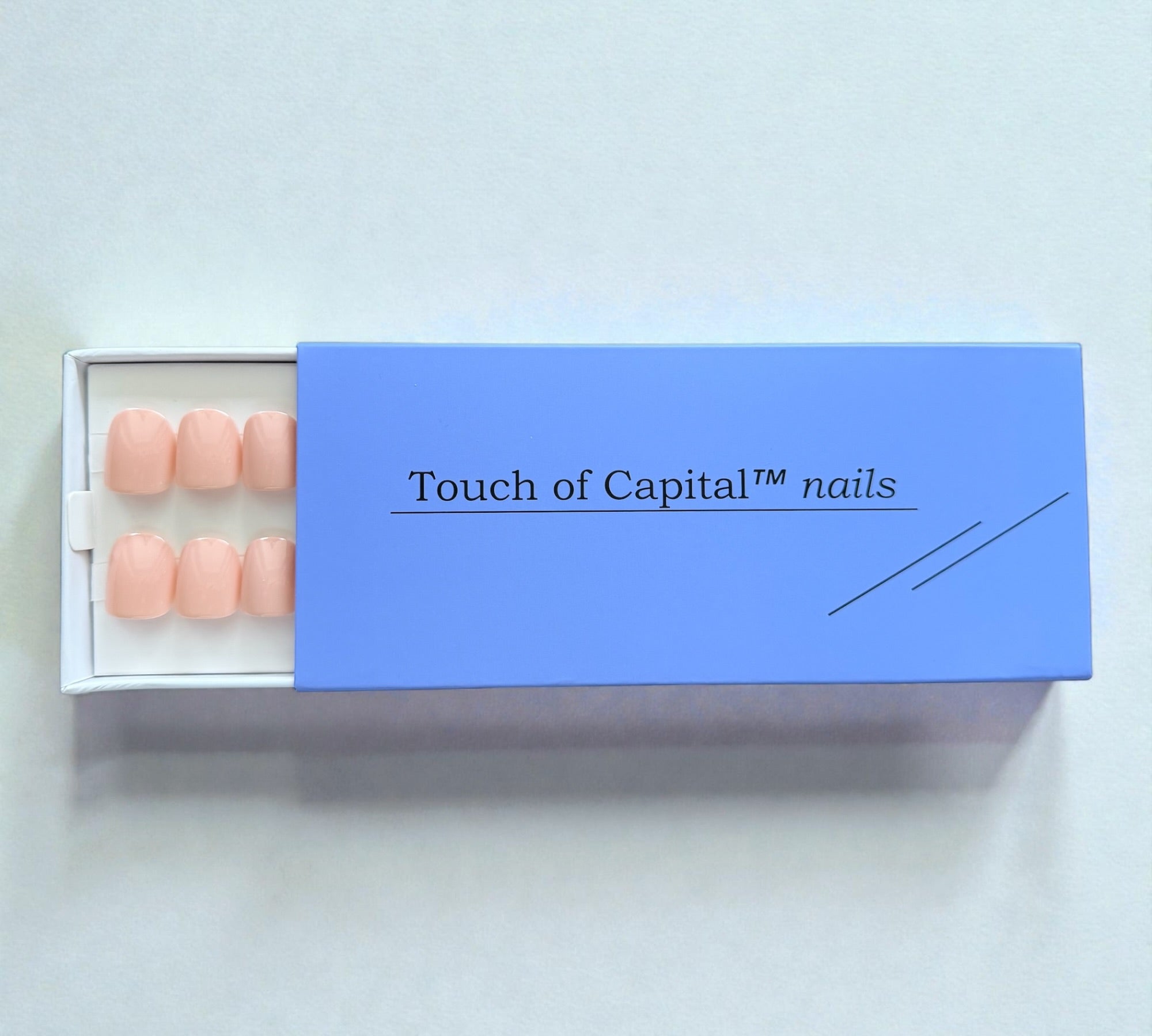 Press-On Nails – Dusty Rose Nude Pink | Extra Short Round | Touch of Capital Nails