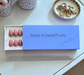 Press On Nails – Nude Plum | Short Almond | Touch of Capital Nails