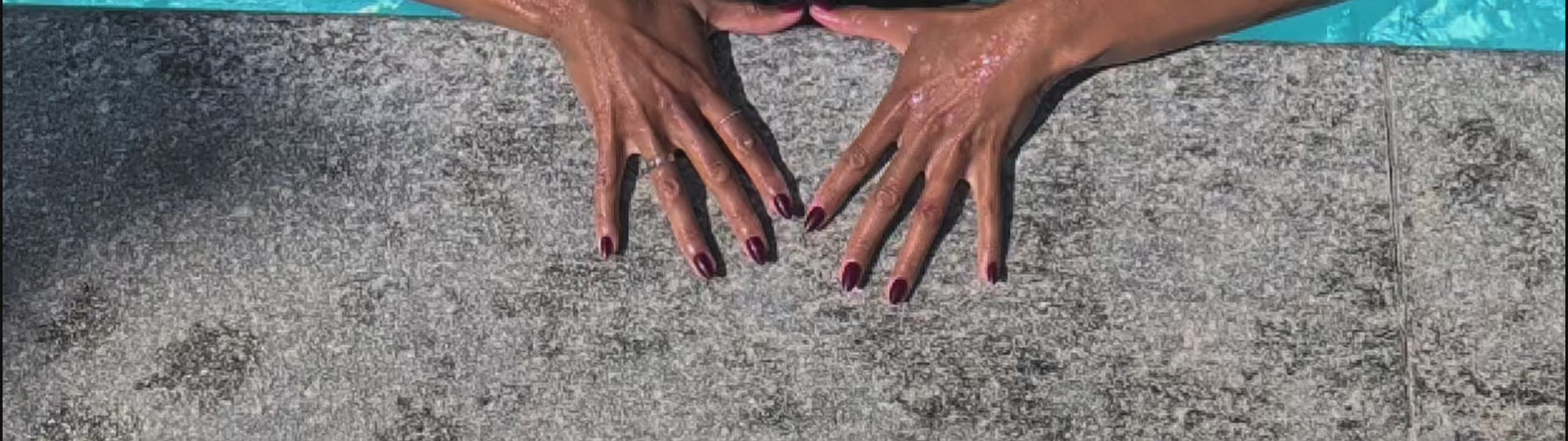 Almond Press On Nails | Dark Burgundy Red | Short | Touch of Capital Nails